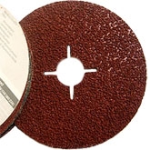 Фибровый шлифовальный диск D = 125мм P180