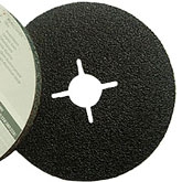 Фибровый шлифовальный диск D = 180мм P60